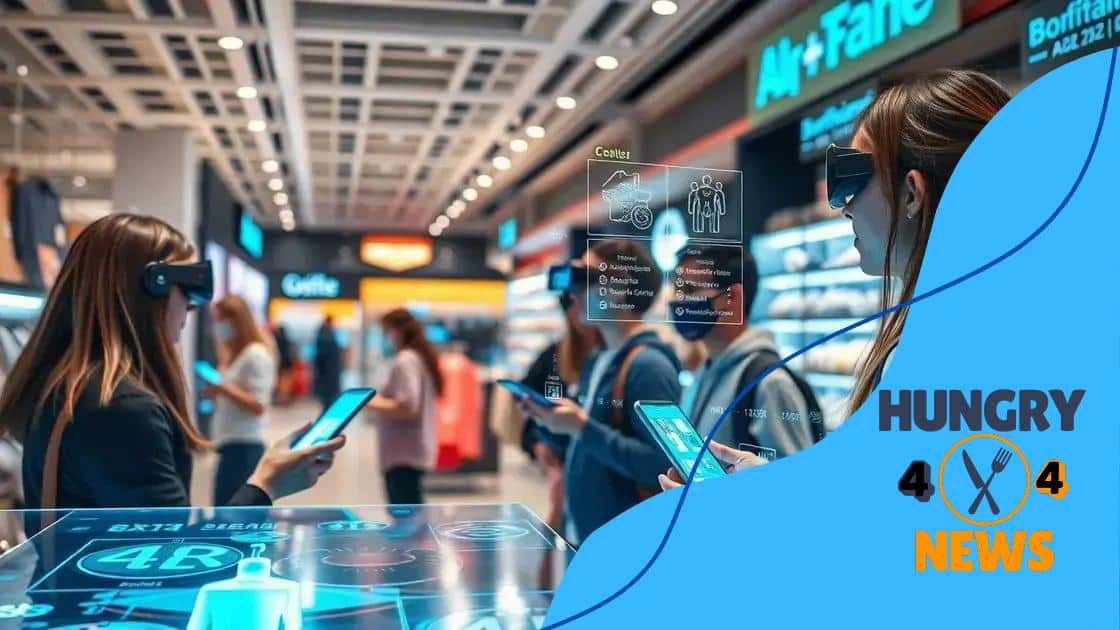 Customer engagement through augmented reality