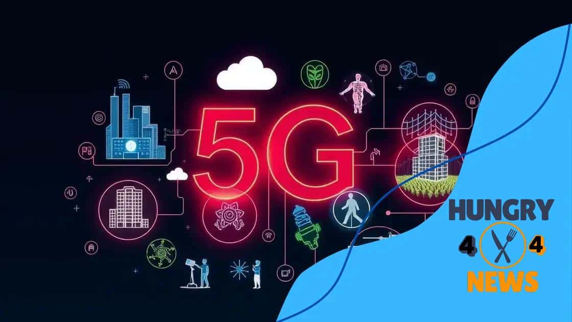 Real-world applications of 5G in IoT